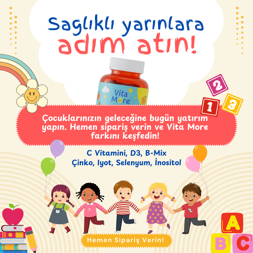 Kendinizi ve Çocuklarınızı korumak Vita More Jel 